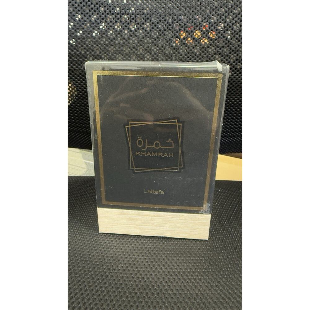 Lattafa Khamrah Eau de Parfum Spray 3.4 fl oz Vanilla Cinnamon Amber